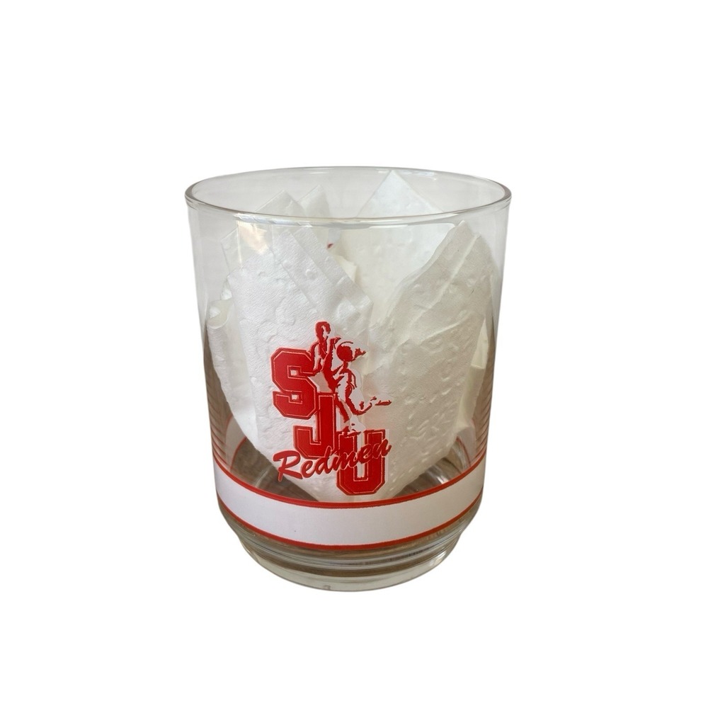 Vintage Ten Years Of Big East Basketball Set Of 5 Glasses Out Of 10 - Picture 5 of 11
